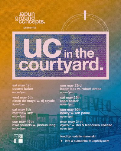 UC in the Courtyard Poster