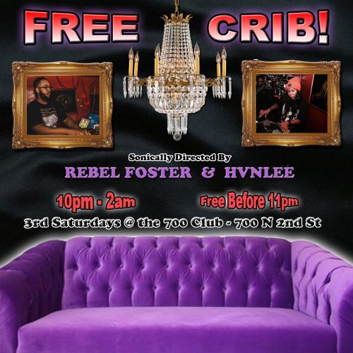 free crib with rebel foster poster